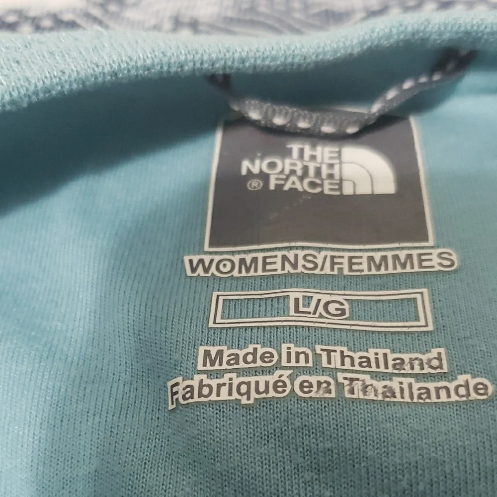 The North Face Pink, Black, Blue And Blue Spacedye T-Shirt‎ - Picture 8 of 14